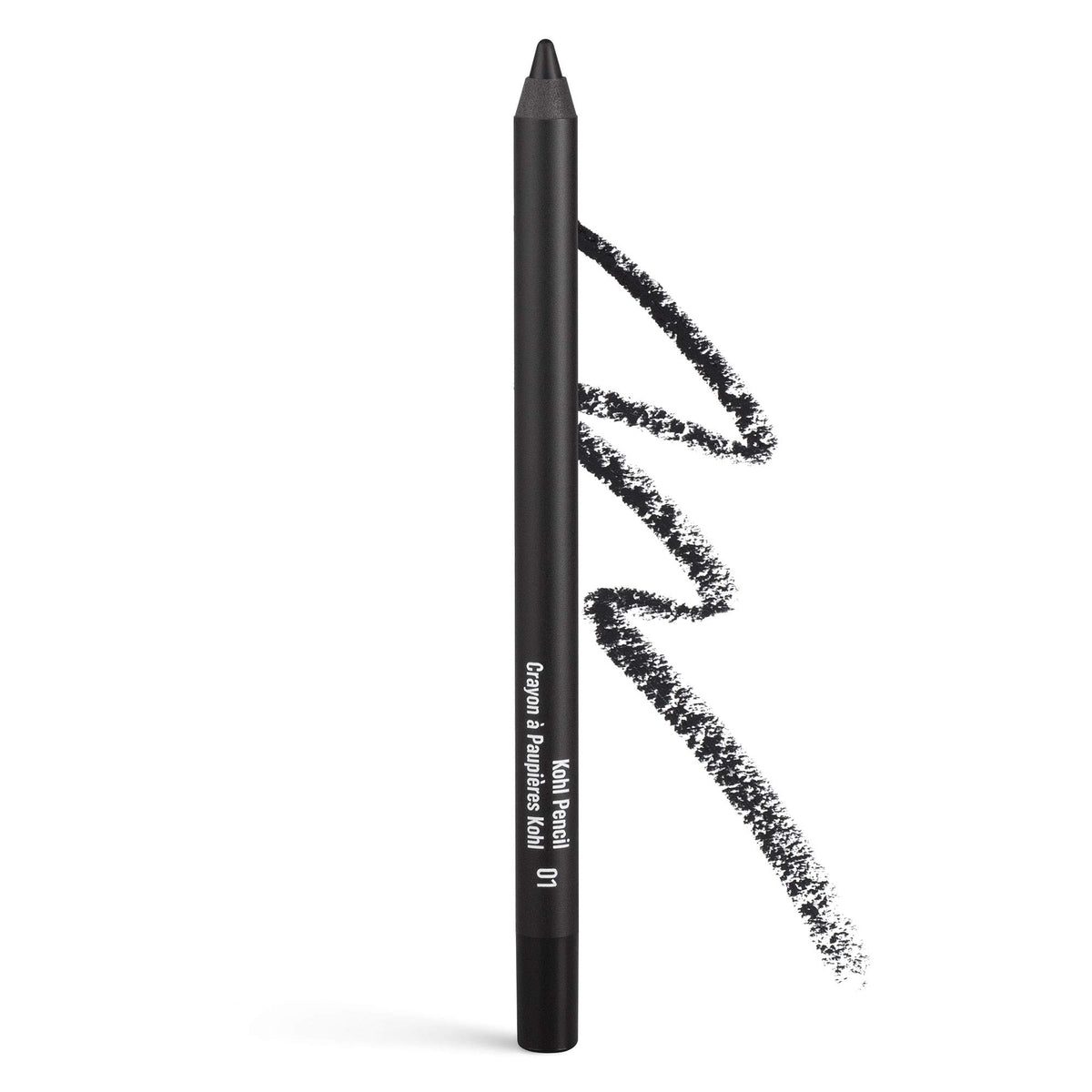 Inglot Kohl Pencil 01 packaging showing premium waterproof eyeliner finish