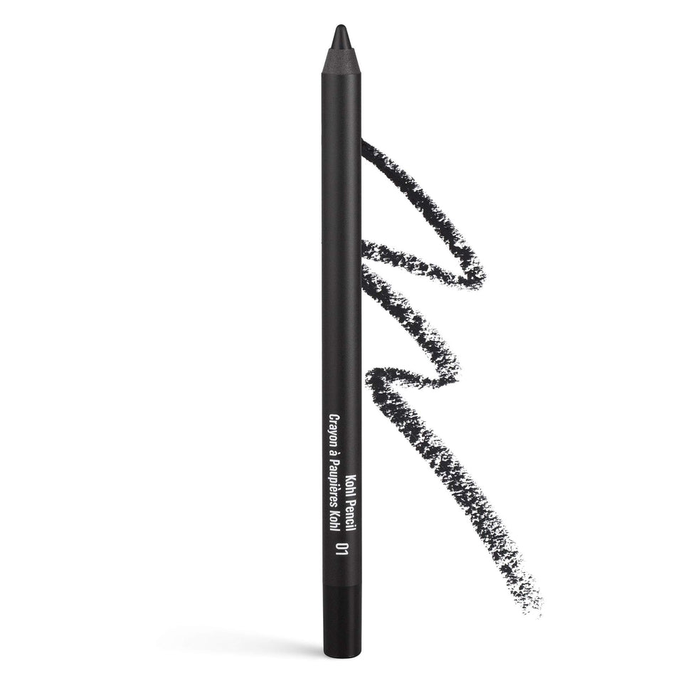 Inglot Kohl Pencil 01 packaging showing premium waterproof eyeliner finish