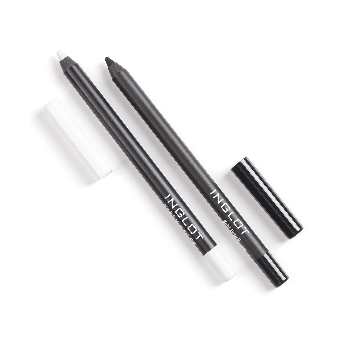 Using Inglot Kohl Pencil 01 on the waterline for defined eyes