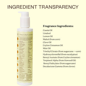 California-made Ingreendients Ceramides Body Lotion bottle
