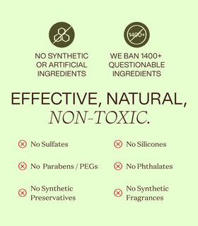 Label showcases vegan, cruelty-free, and gluten-free certifications