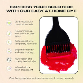 INH Aura Quartz Pink conditioning treatment adds shine and softness.