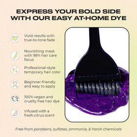 INH Baobab oil formula nourishes strands while depositing color