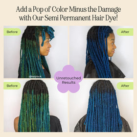 INH color-depositing conditioner provides even color and moisture during use.