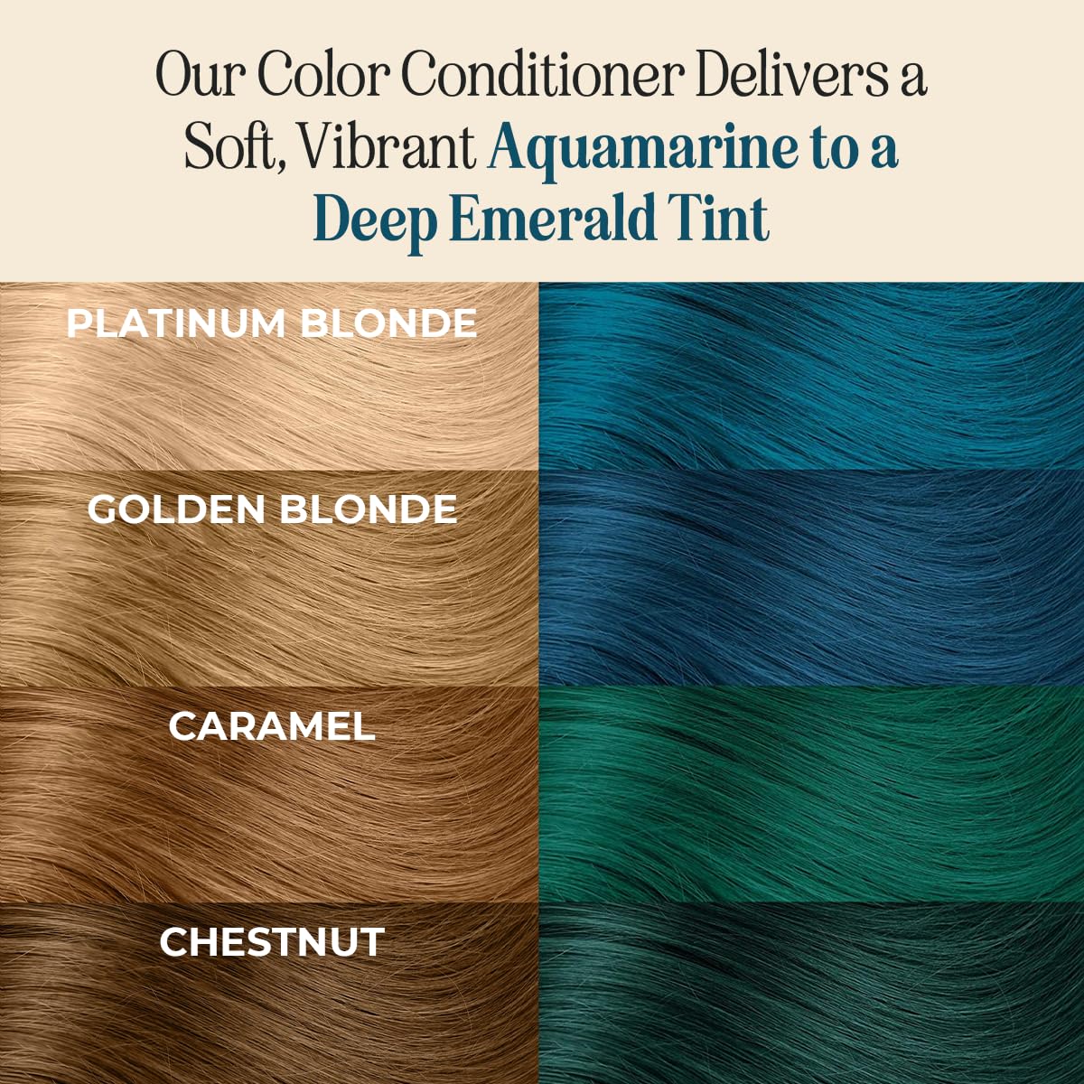 INH ready-to-use Aquamarine dye jar saves prep time for at-home color.