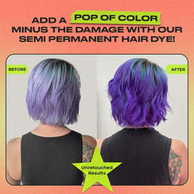 INH Ready-to-use hair dye jar for easy at-home color without mixing