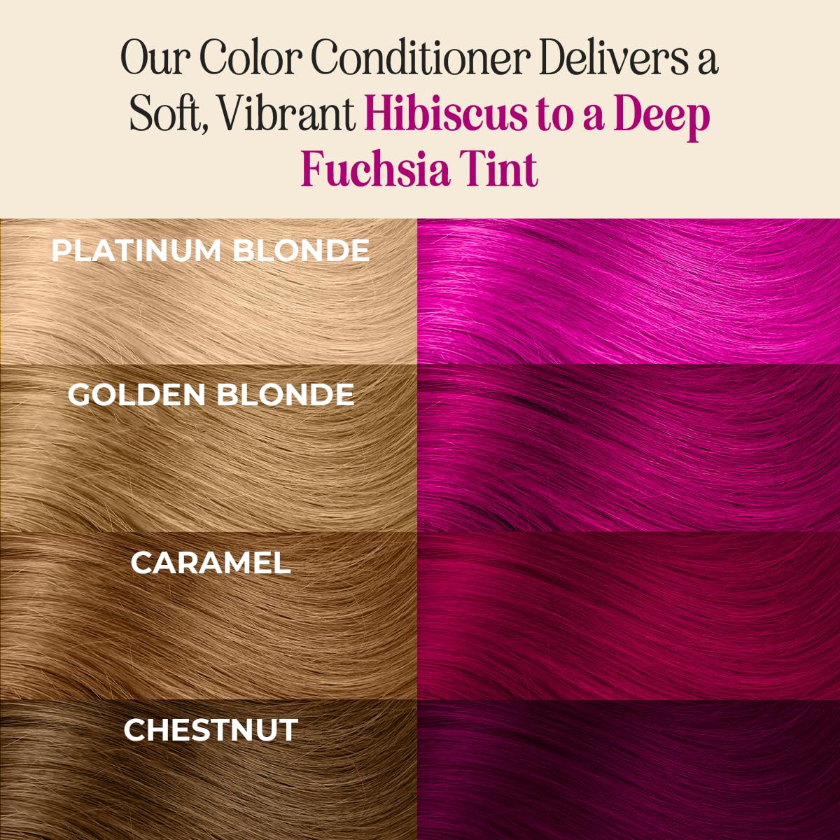 INH ready-to-use pink hair color conditioner for quick results