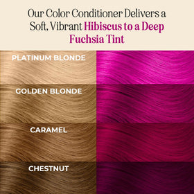 INH ready-to-use pink hair color conditioner for quick results