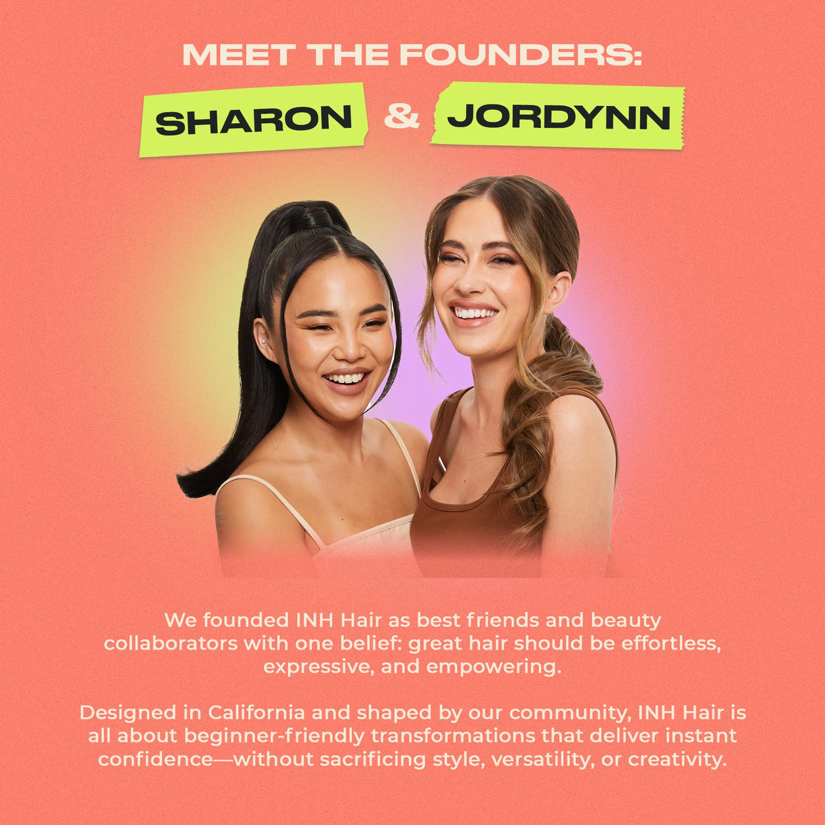 INH Vegan, ammonia-free, sulfate-free formula for safe color play