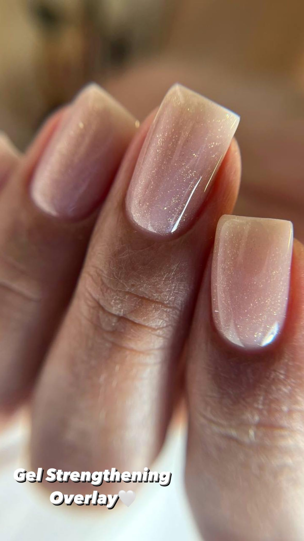 IN.HYPE Camouflage Builder Gel application process line shows shaping and curing flexibility.