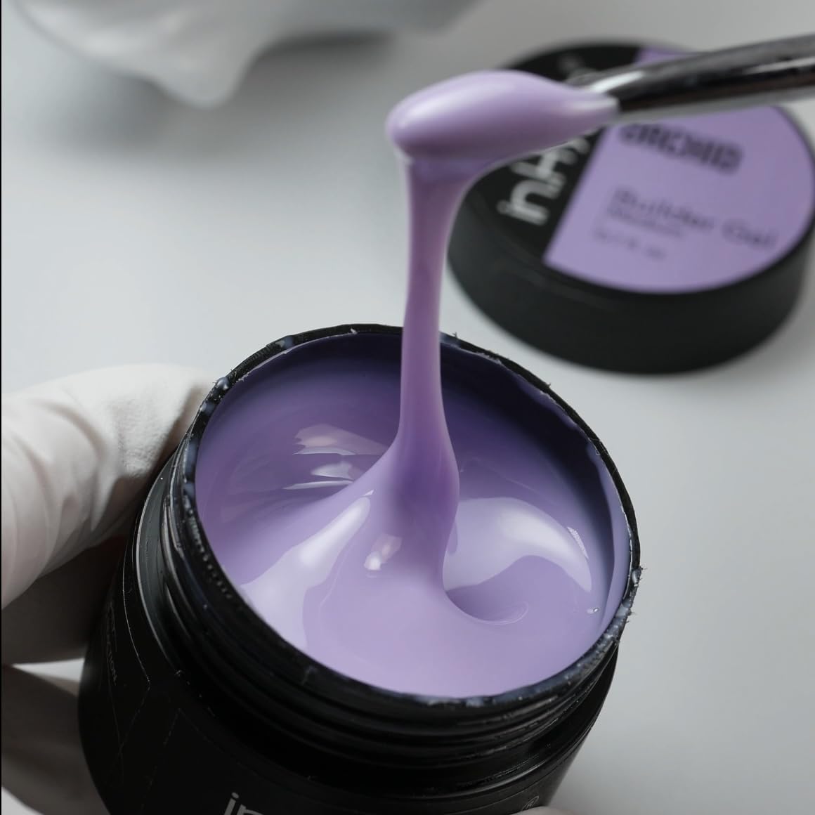 IN.HYPE Purple Orchid #22 gel for overlays and growth-friendly use