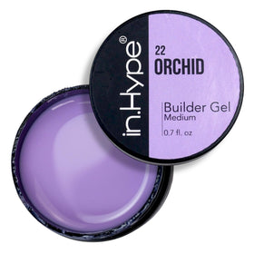 IN.HYPE UV/LED gel for sculpting extensions in Purple Orchid #22