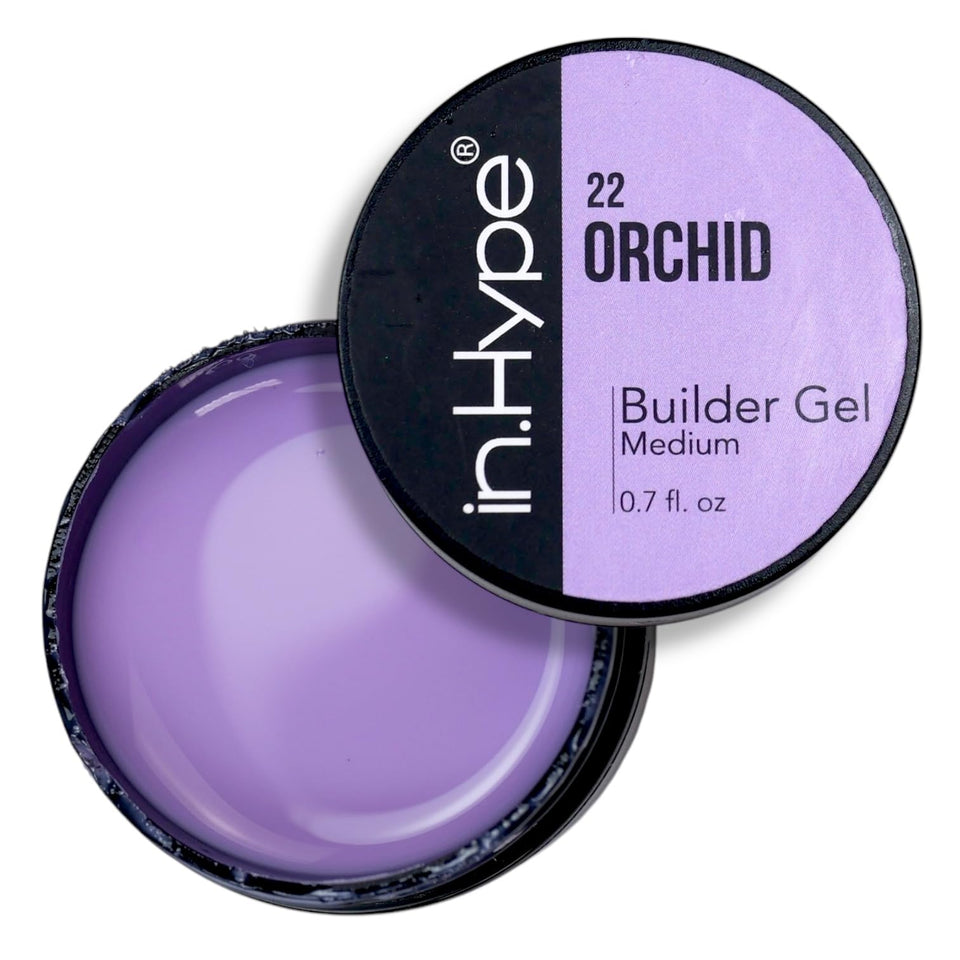 IN.HYPE UV/LED gel for sculpting extensions in Purple Orchid #22