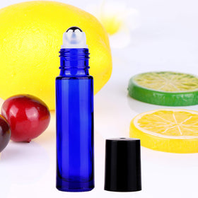 Inice thick cobalt blue glass bottle protecting contents