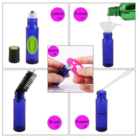Inice compact roller bottle is travel-ready and fits easily in a purse.