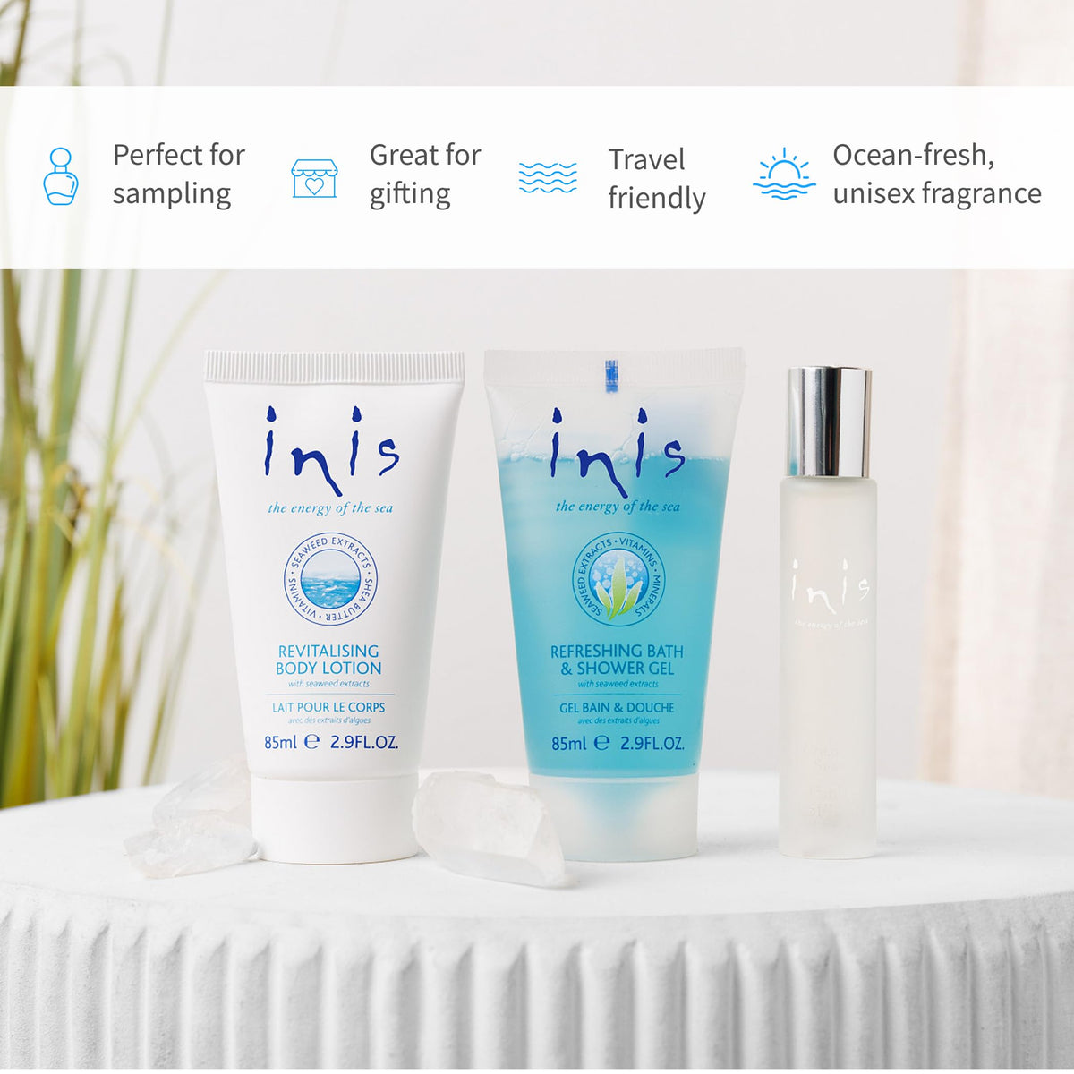 Inis packaging box, eco-friendly gift-ready presentation