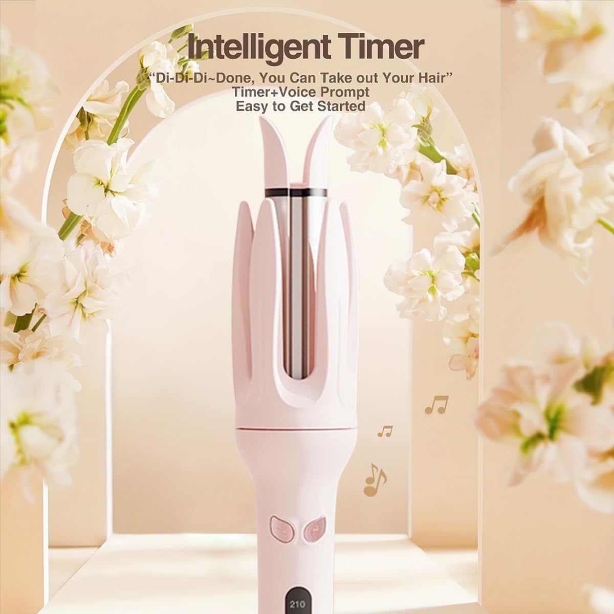 INK-EEZE four temperature levels tailor styling to hair type.