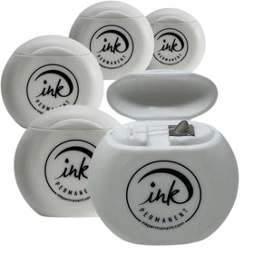 Ink Permanent brow mapping string 20m white roll for precise outlines in microblading
