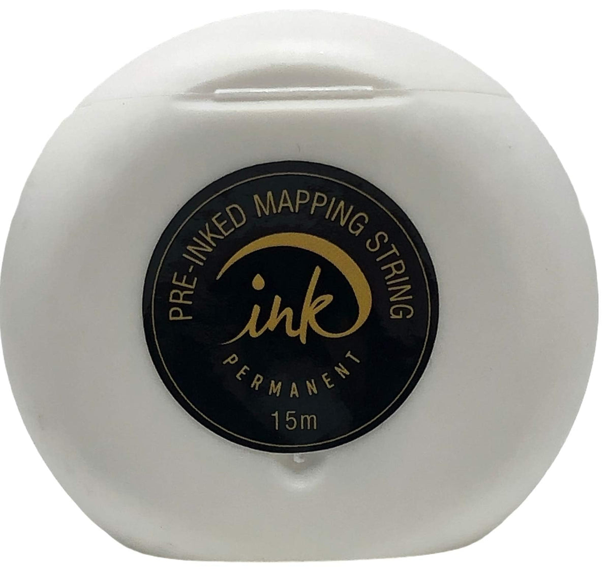 Ink Permanent pre-inked brow thread box with cutter for quick, clean length
