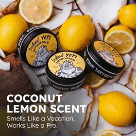 Close-up of balm being absorbed for non-greasy hydration