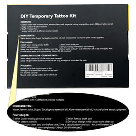 InkForge DIY tattoo kit showing party use and social crafting