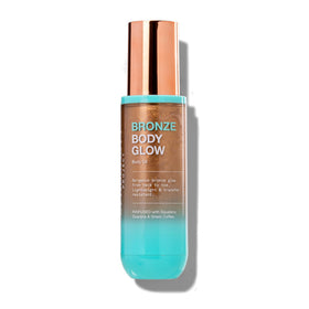 Innbeauty Project Bronze Body Glow Oil bottle ready for transfer-resistant bronze application