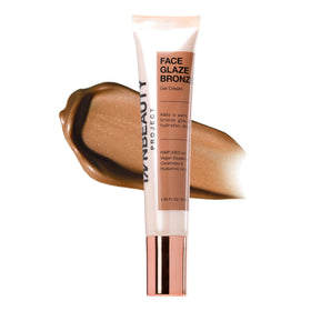 Innbeauty Project Face Glaze bronze gel cream in a jar for a natural sun-kissed glow.
