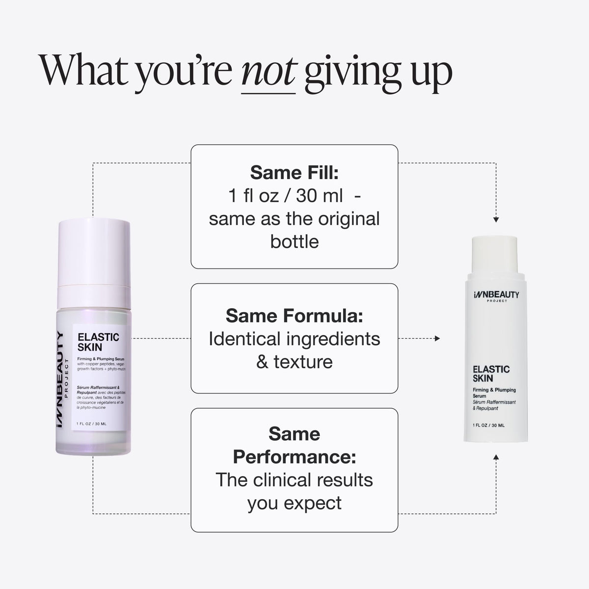 Innbeauty Project glowing skin routine application suggests daily enrichment.