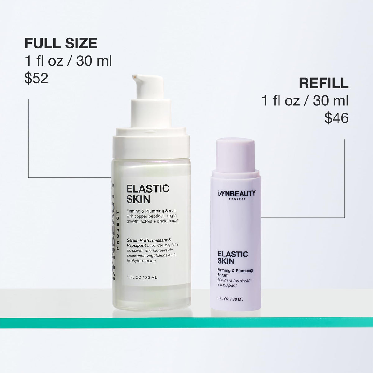Innbeauty Project Growth Factors serum close-up highlights potent anti-aging ingredients.