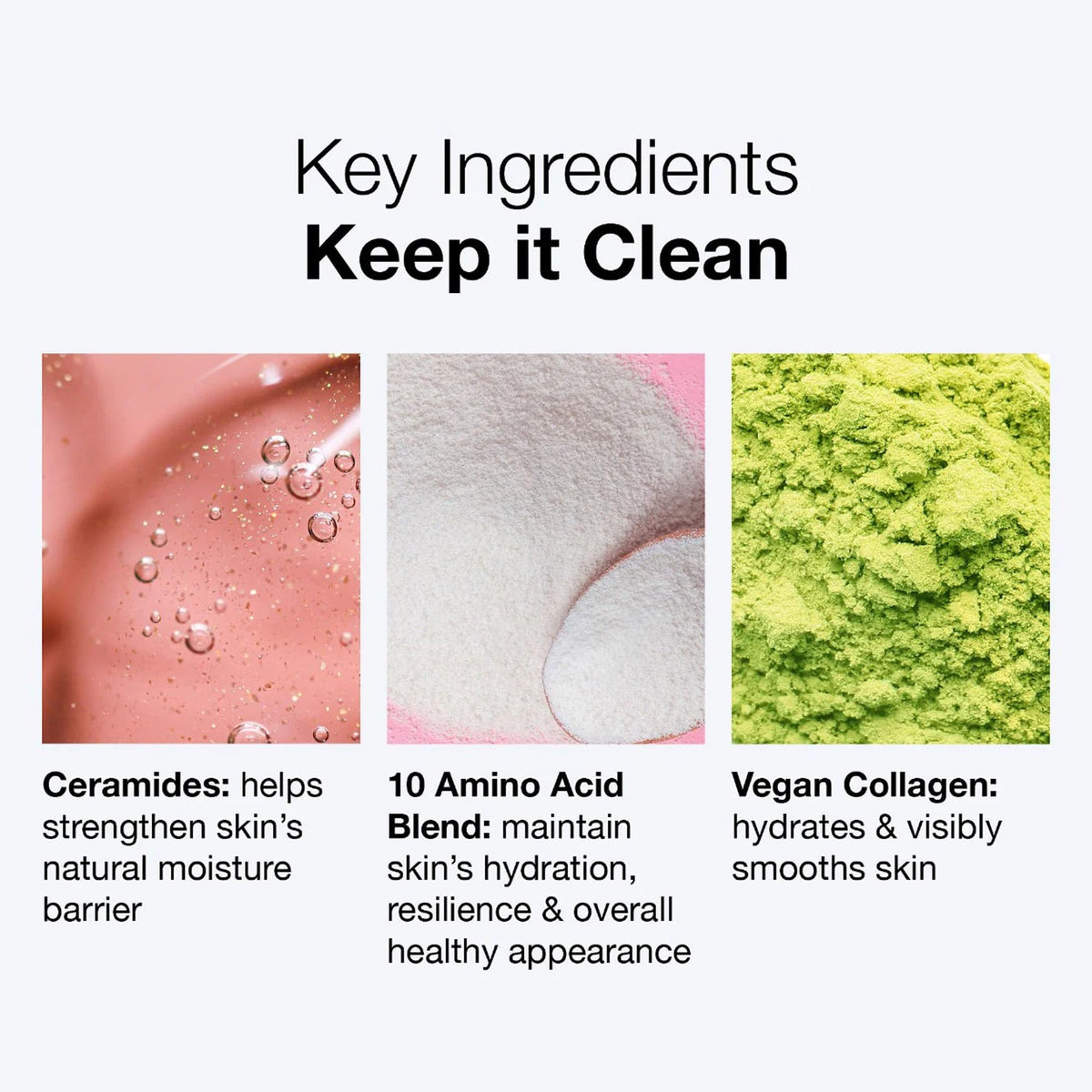 Innbeauty Project Keep It Clean makeup-removal demo shows SPF and waterproof makeup removal