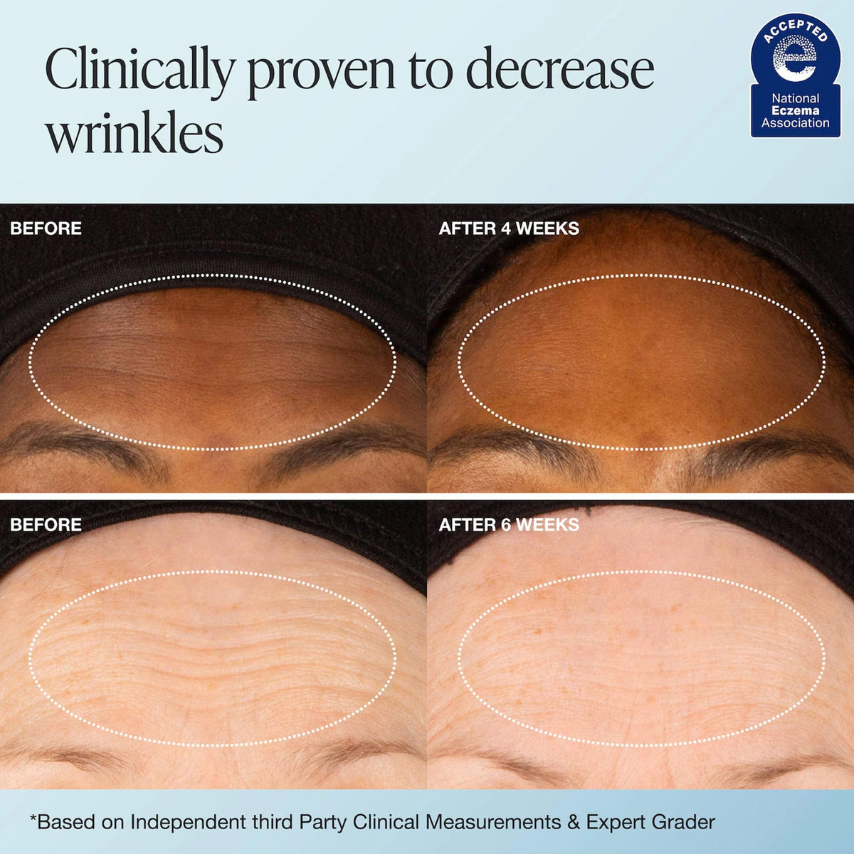 Texture close-up highlighting weightless waterburst for a dewy look.