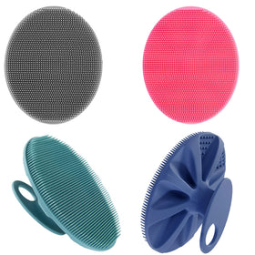INNERNEED food-grade soft silicone body brush for gentle exfoliation.