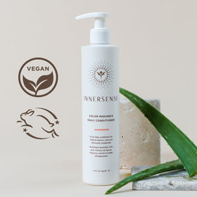 INNERSENSE ingredients with avocado and rice bran oils for nourishing care