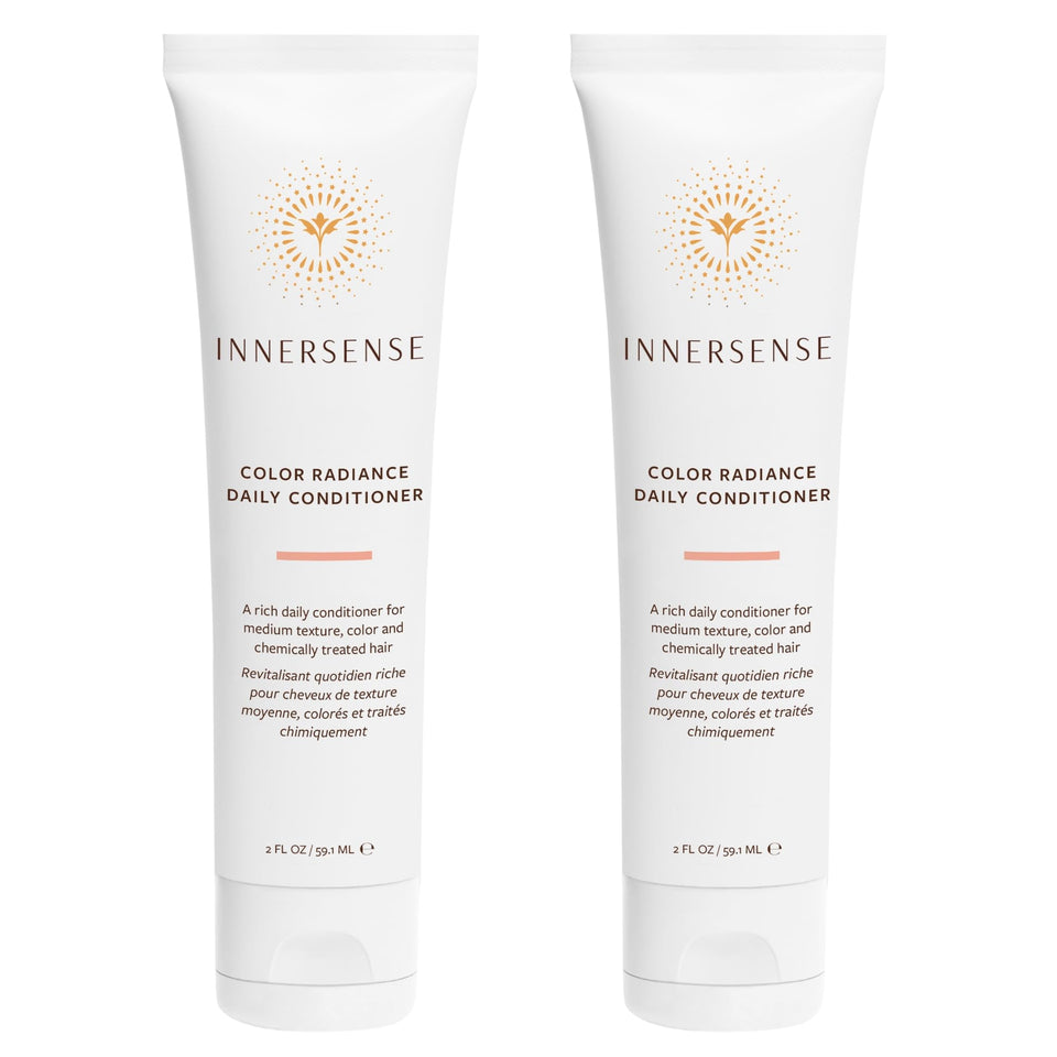 INNERSENSE Color Radiance Daily Conditioner bottle front for hydrated, color-safe hair