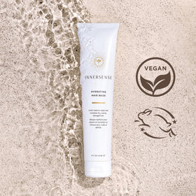 INNERSENSE cruelty-free vegan formula highlight clean, plant-based haircare benefits