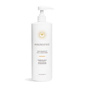 INNERSENSE daily-conditioner bottle highlights hydration for silky, detangled hair.