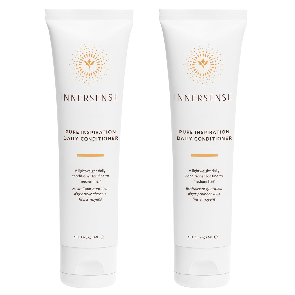 INNERSENSE Organic Daily Conditioner bottle for fine hair with lightweight hydration