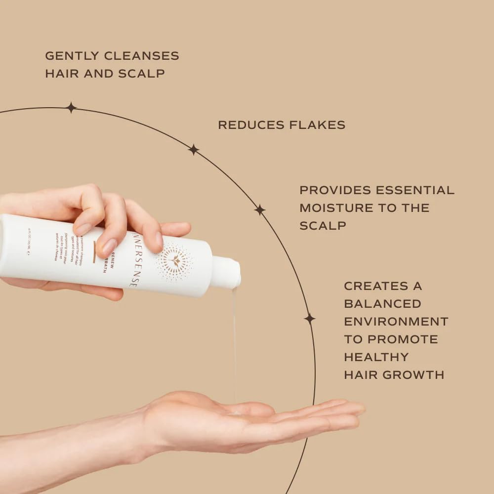INNERSENSE Hair Renew Scalp Hairbath 2-pack packaging for all hair types