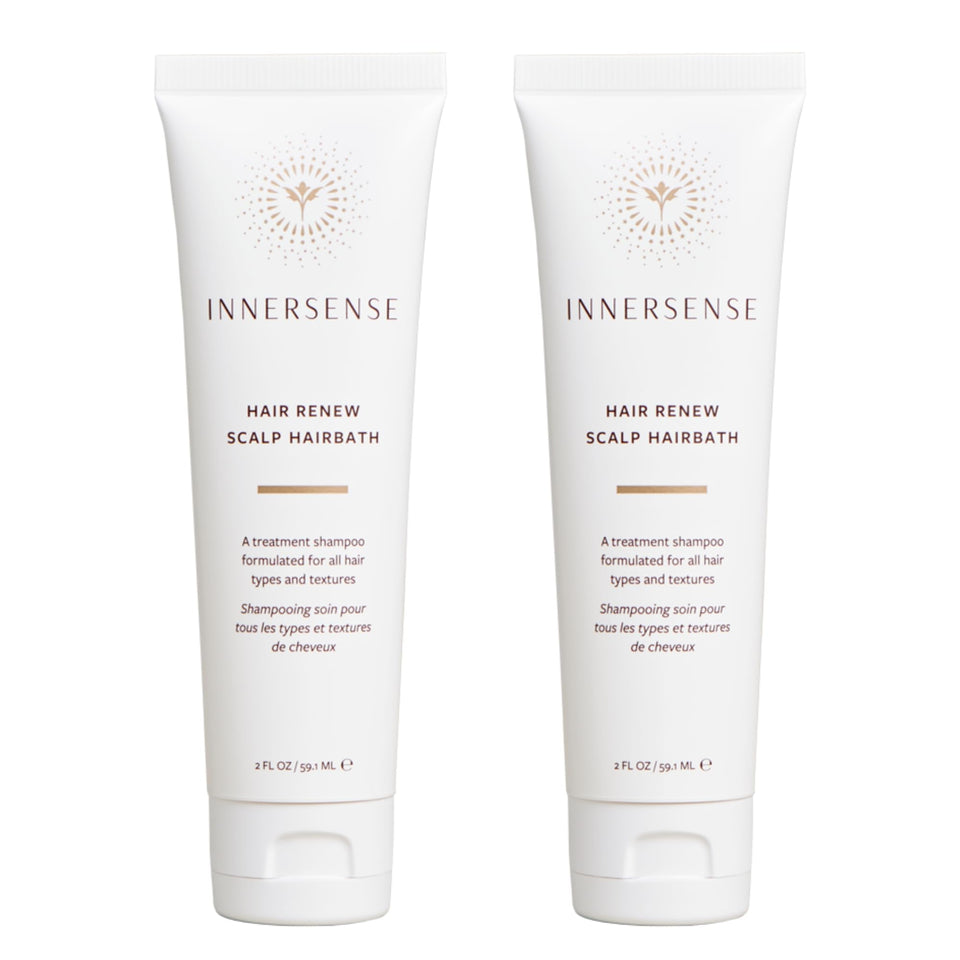 INNERSENSE Hair Renew Scalp Hairbath bottle pour for gentle cleansing and scalp care