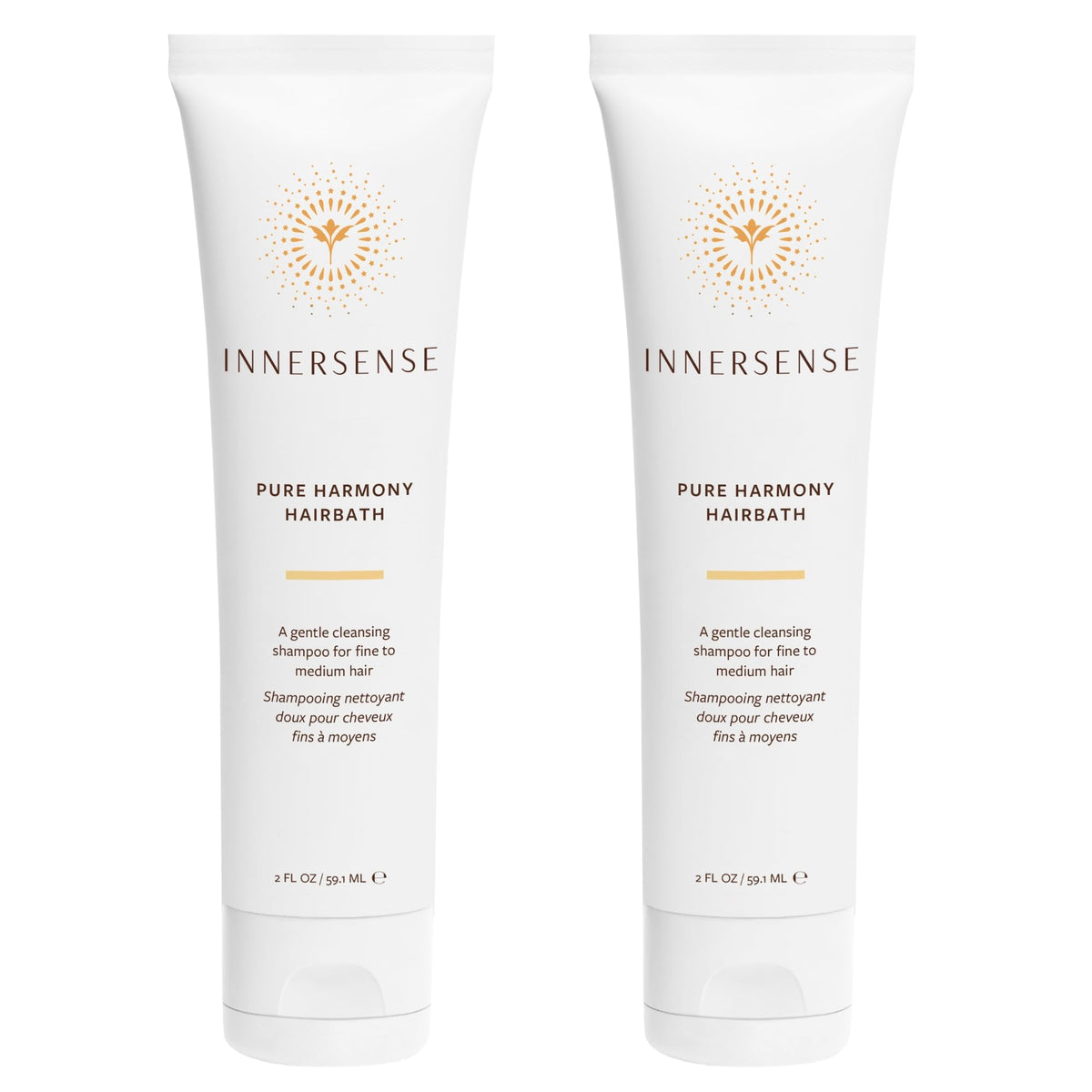 INNERSENSE Hairbath Shampoo bottle pour for gentle cleanse and balanced scalp.