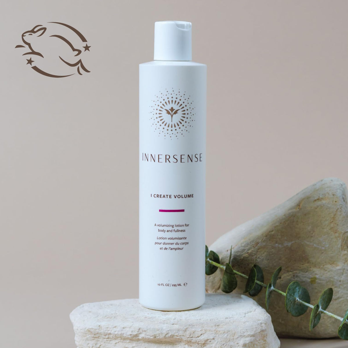 INNERSENSE I Create Volume honey-aloe ingredients highlight natural moisture and shine.
