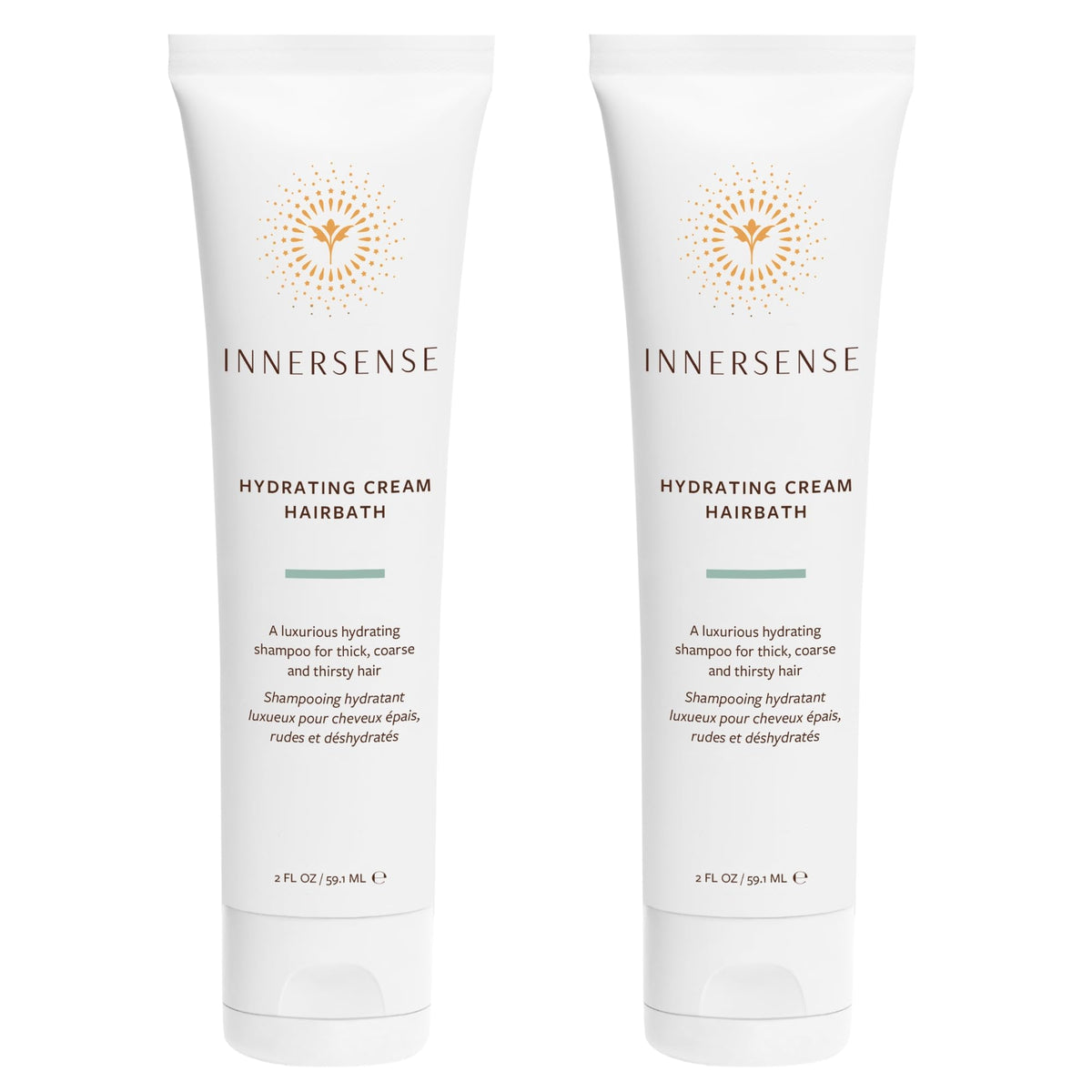INNERSENSE Hydrating Cream Hairbath bottle for a silicone-free, hydrating cleanse