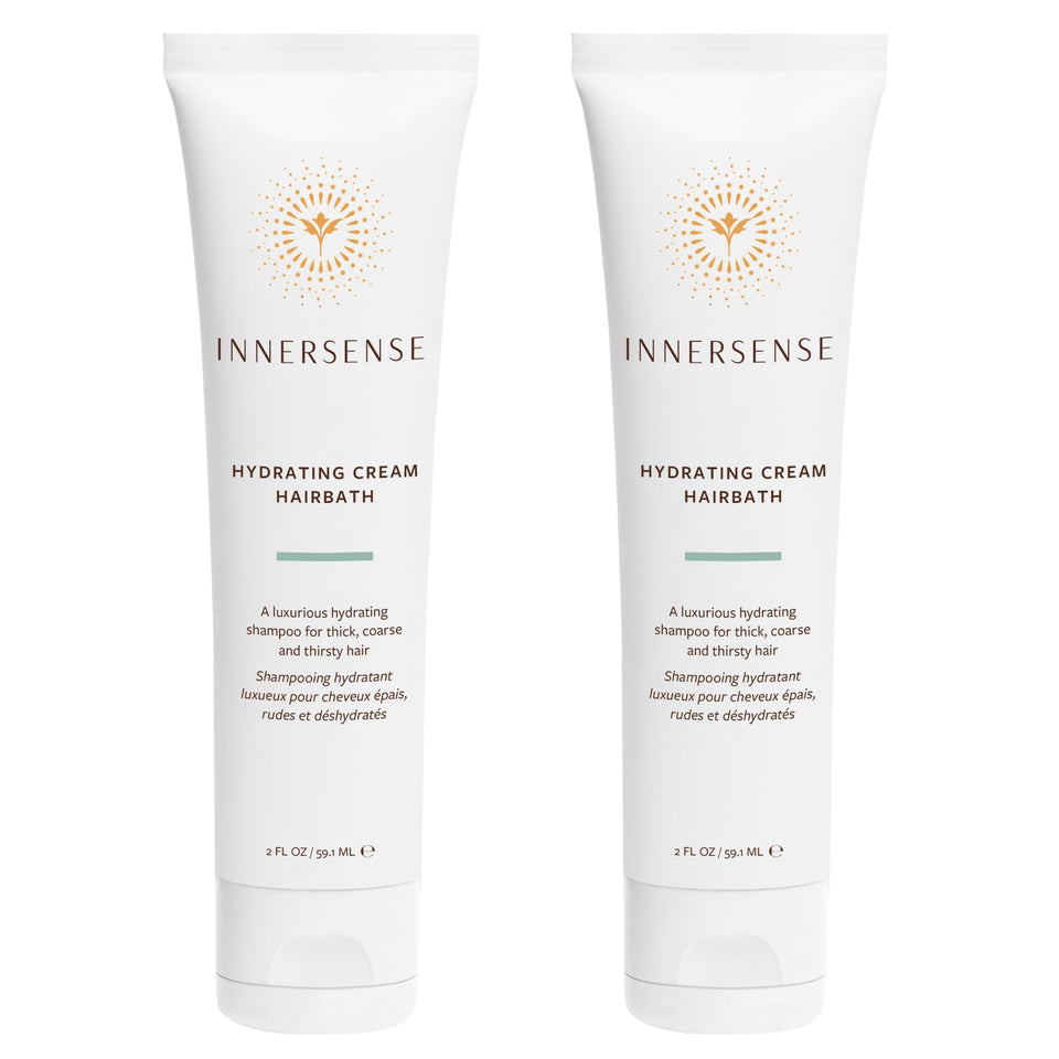 INNERSENSE Hydrating Cream Hairbath bottle for a silicone-free, hydrating cleanse