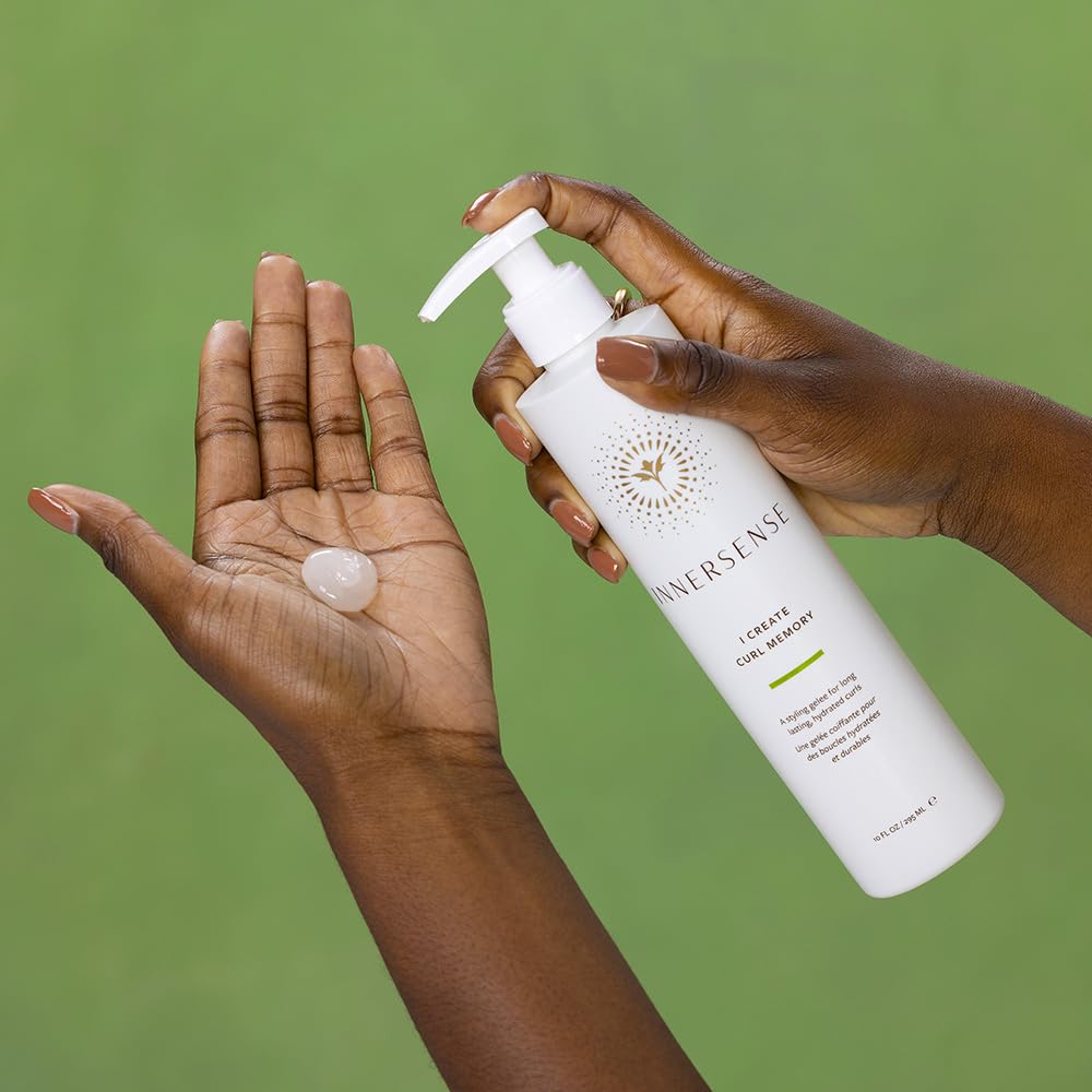 INNERSENSE I Create Curl Memory Gel bamboo extract highlight in formula.
