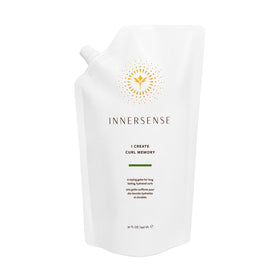 INNERSENSE I Create Curl Memory Gel refill packaging for sustainable beauty.
