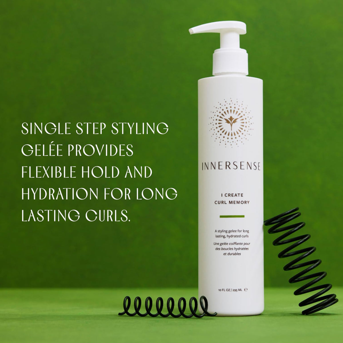 INNERSENSE I Create Curl Memory Gel texture close-up for easy application.