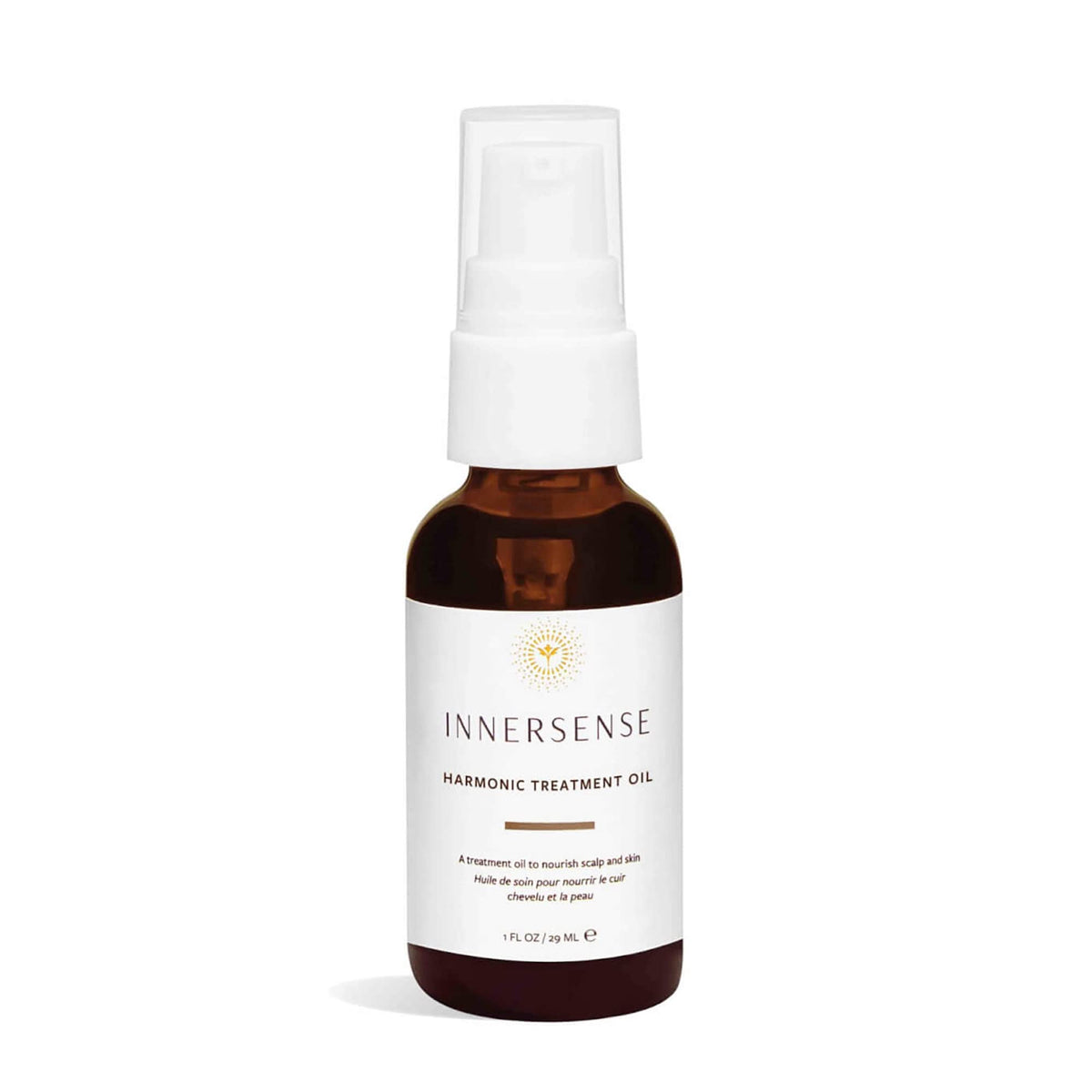 INNERSENSE Natural Harmonic Treatment Oil bottle for scalp nourishment and skin care