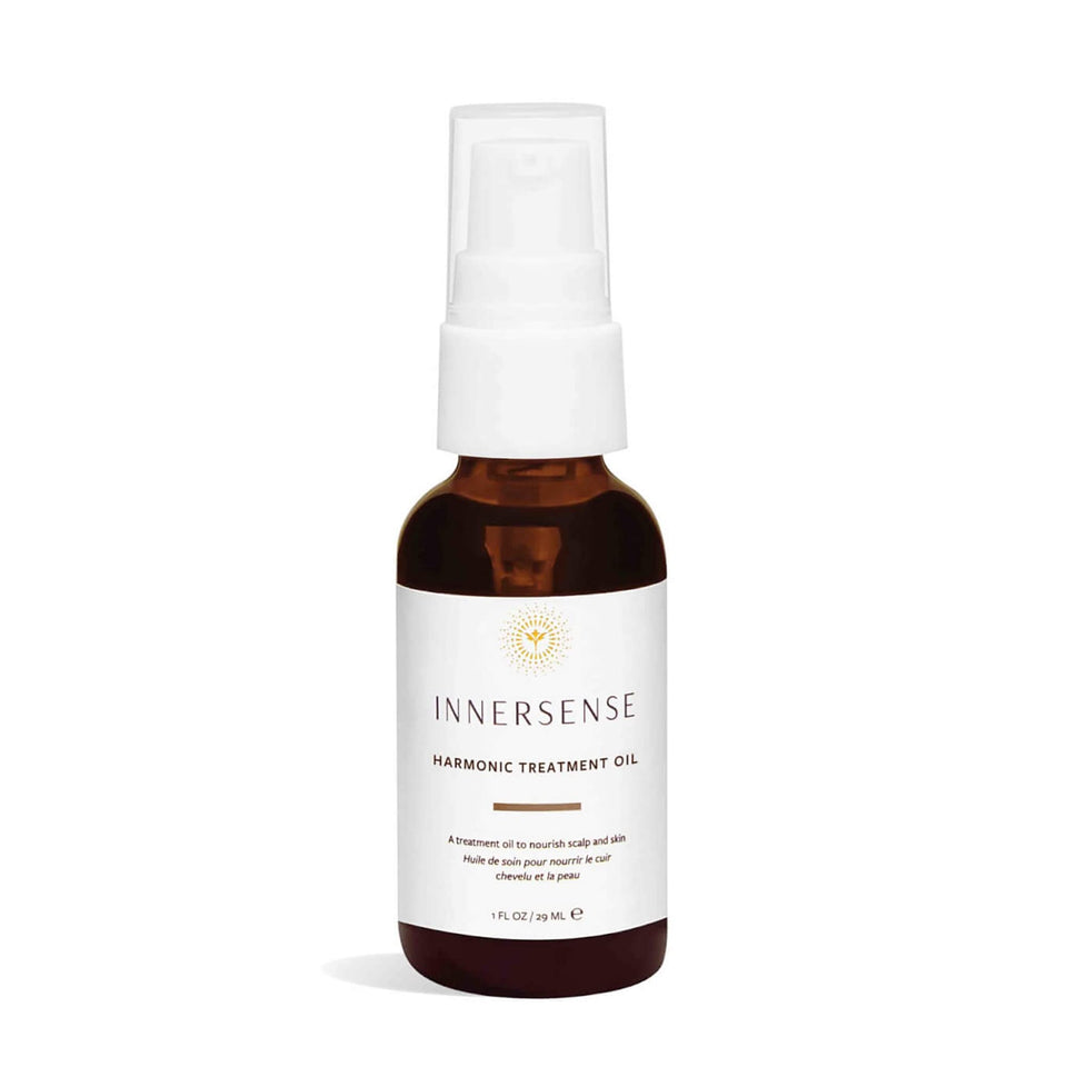 INNERSENSE Natural Harmonic Treatment Oil bottle for scalp nourishment and skin care