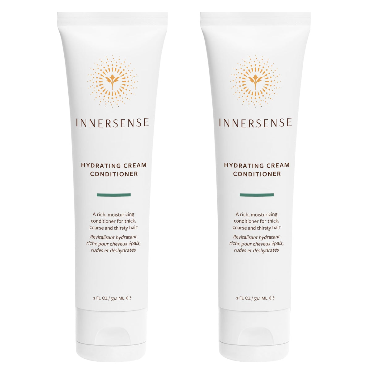 INNERSENSE Hydrating Cream Conditioner bottle for deep moisture and frizz control