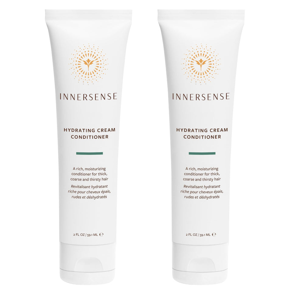 INNERSENSE Hydrating Cream Conditioner bottle for deep moisture and frizz control